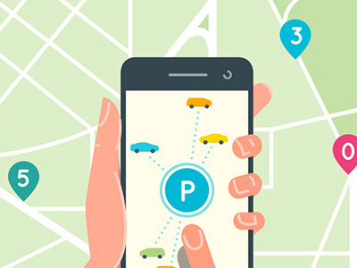 case study - ibeacon mobile app for parking spot