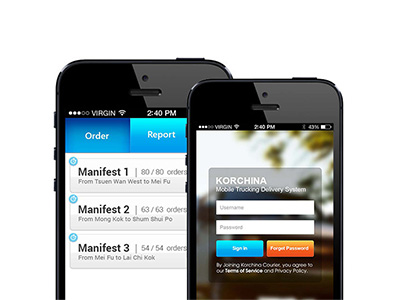 case study - GPS track for trucking delivery system